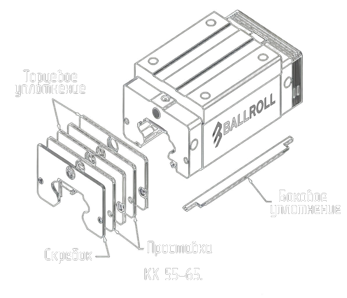 Аксессуар BR-HG55KK BallRoll